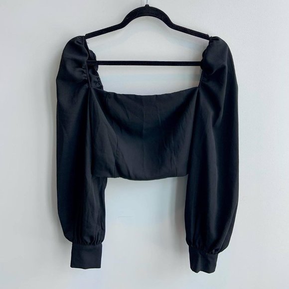 None Tops - Cropped blouse